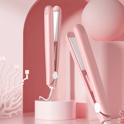 2-in-1 Straightener & Curler | Fast Heat-Up, Salon Smooth Finish | Ceramic Flat Iron (Available in Multi-Colors)