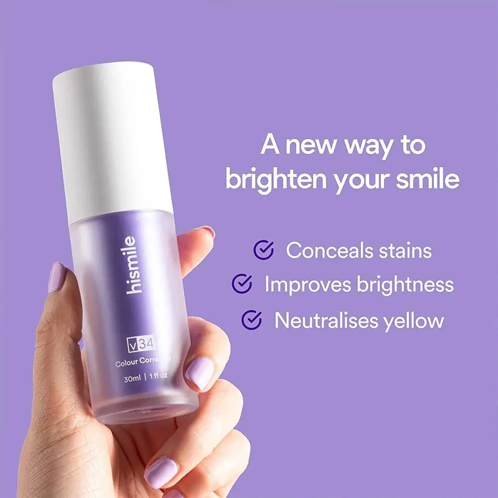 V34 Colour Corrector Purple Toothpaste