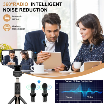 Mini Wireless Lavalier Microphone