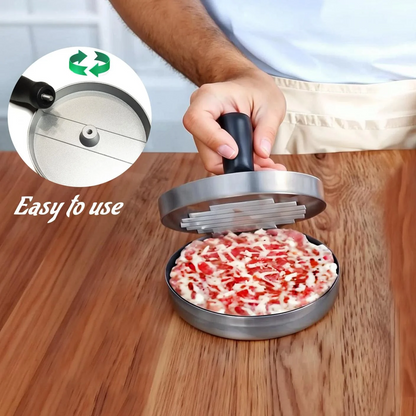 Aluminum Burger Press | Perfect Patty Maker Tool