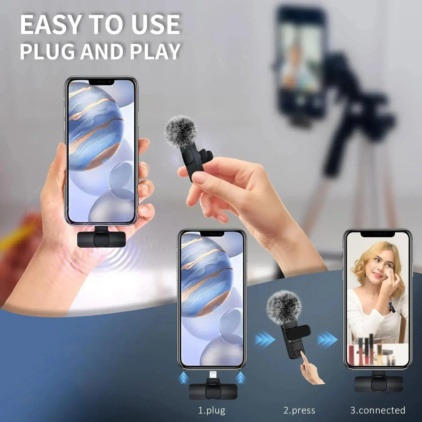 New Wireless Microphone For Influencer
