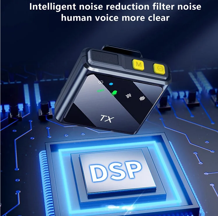 Mini Wireless Lavalier Microphone