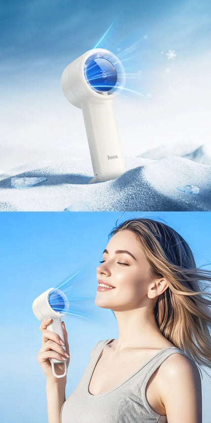 Portable Ceiling & Neck Fan | USB Rechargeable, Small, Digital Display, Office & Outdoor (Available in Multi-Colors)