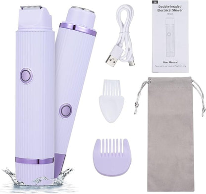 2-in-1 Portable Ladies Shaver