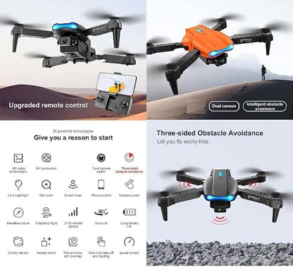 E99 Drone Camera | Foldable 4K Dual-Cam Aerial Drone