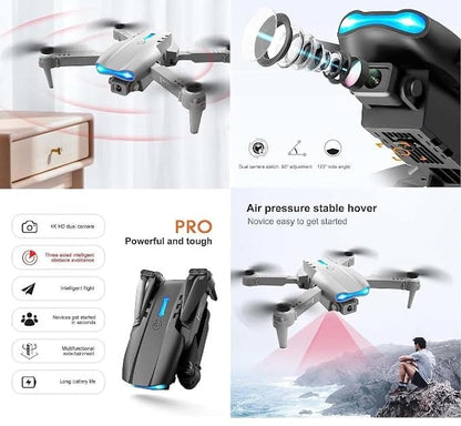 E99 Drone Camera | Foldable 4K Dual-Cam Aerial Drone